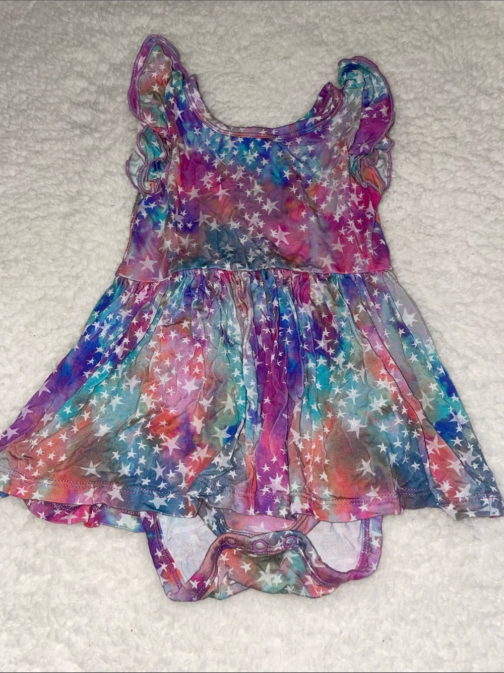 Little Sleepies Twirl Dress with Bodysuit